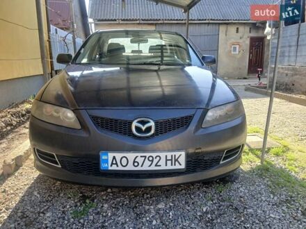 Черный Мазда 6, объемом двигателя 2 л и пробегом 357 тыс. км за 2500 $, фото 1 на Automoto.ua