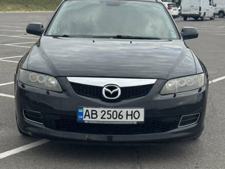 Чорний Мазда 6, об'ємом двигуна 2 л та пробігом 200 тис. км за 4000 $, фото 1 на Automoto.ua