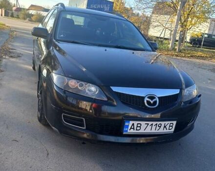 Мазда 6 2006 в Виннице на Automoto.ua Черный Мазда 6, объемом двигателя 2 л и пробегом 236 тыс. км за 4500 $, фото 1 на Automoto.ua