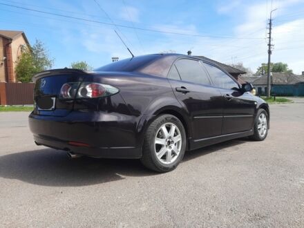 Чорний Мазда 6, об'ємом двигуна 2 л та пробігом 199 тис. км за 4600 $, фото 1 на Automoto.ua