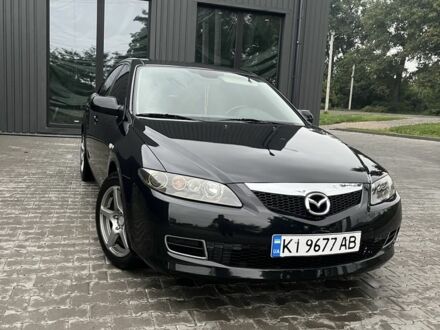 Чорний Мазда 6, об'ємом двигуна 2 л та пробігом 240 тис. км за 4500 $, фото 1 на Automoto.ua
