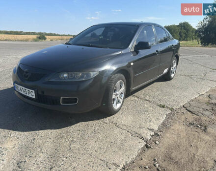 Чорний Мазда 6, об'ємом двигуна 2 л та пробігом 366 тис. км за 3800 $, фото 1 на Automoto.ua