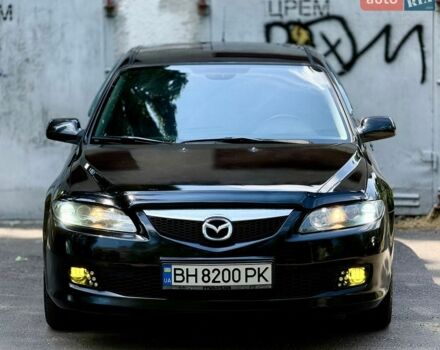Черный Мазда 6, объемом двигателя 2 л и пробегом 325 тыс. км за 3999 $, фото 1 на Automoto.ua