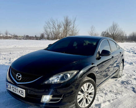 Черный Мазда 6, объемом двигателя 2 л и пробегом 270 тыс. км за 7250 $, фото 1 на Automoto.ua