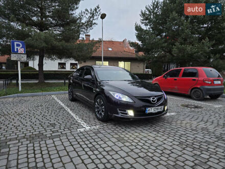 Черный Мазда 6, объемом двигателя 2 л и пробегом 281 тыс. км за 8000 $, фото 1 на Automoto.ua