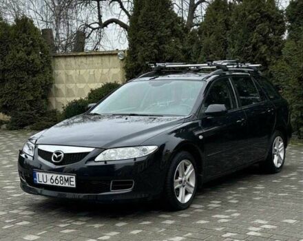 Чорний Мазда 6, об'ємом двигуна 2 л та пробігом 320 тис. км за 2000 $, фото 1 на Automoto.ua