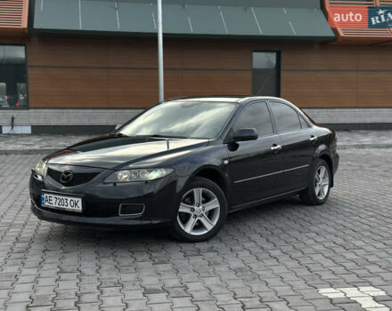 Чорний Мазда 6, об'ємом двигуна 2 л та пробігом 253 тис. км за 5800 $, фото 1 на Automoto.ua