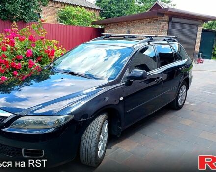 Чорний Мазда 6, об'ємом двигуна 2 л та пробігом 270 тис. км за 6000 $, фото 1 на Automoto.ua