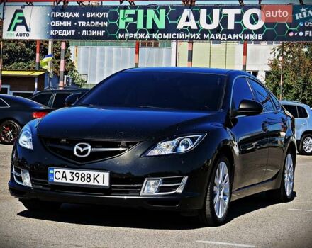Чорний Мазда 6, об'ємом двигуна 2 л та пробігом 199 тис. км за 7999 $, фото 1 на Automoto.ua