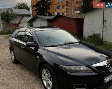 Черный Мазда 6, объемом двигателя 2 л и пробегом 250 тыс. км за 4899 $, фото 1 на Automoto.ua