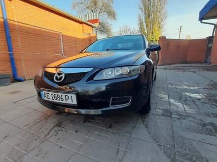 Чорний Мазда 6, об'ємом двигуна 2 л та пробігом 215 тис. км за 5900 $, фото 1 на Automoto.ua