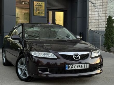 Черный Мазда 6, объемом двигателя 2 л и пробегом 245 тыс. км за 4918 $, фото 1 на Automoto.ua