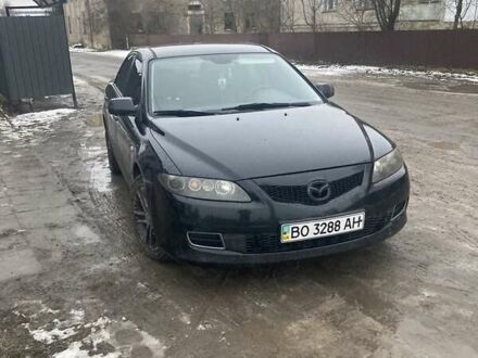 Черный Мазда 6, объемом двигателя 1.8 л и пробегом 314 тыс. км за 4300 $, фото 1 на Automoto.ua