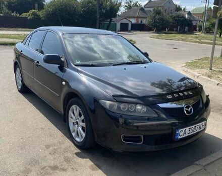Чорний Мазда 6, об'ємом двигуна 2 л та пробігом 182 тис. км за 5100 $, фото 1 на Automoto.ua