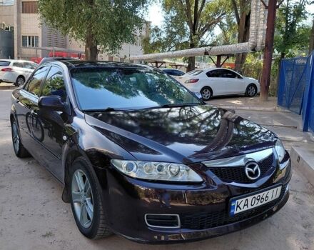 Чорний Мазда 6, об'ємом двигуна 2 л та пробігом 244 тис. км за 3500 $, фото 1 на Automoto.ua
