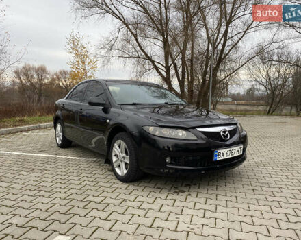 Черный Мазда 6, объемом двигателя 1.8 л и пробегом 231 тыс. км за 3600 $, фото 1 на Automoto.ua