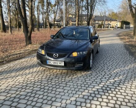 Чорний Мазда 6, об'ємом двигуна 2 л та пробігом 264 тис. км за 5600 $, фото 1 на Automoto.ua