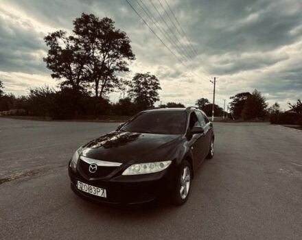 Черный Мазда 6, объемом двигателя 2 л и пробегом 280 тыс. км за 2000 $, фото 1 на Automoto.ua