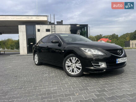 Чорний Мазда 6, об'ємом двигуна 2 л та пробігом 220 тис. км за 7100 $, фото 1 на Automoto.ua