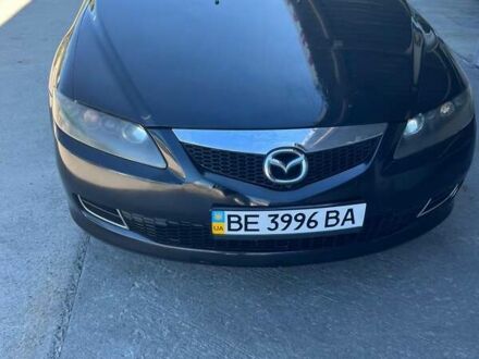 Черный Мазда 6, объемом двигателя 1.8 л и пробегом 293 тыс. км за 3000 $, фото 1 на Automoto.ua