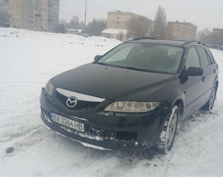 Чорний Мазда 6, об'ємом двигуна 2 л та пробігом 320 тис. км за 3500 $, фото 1 на Automoto.ua