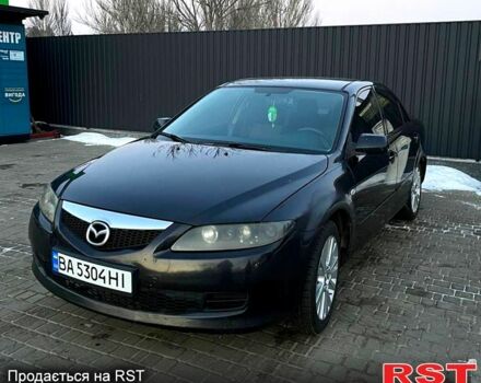 Черный Мазда 6, объемом двигателя 2 л и пробегом 25000 тыс. км за 3700 $, фото 1 на Automoto.ua