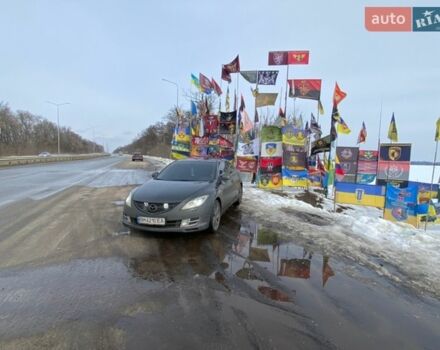 Черный Мазда 6, объемом двигателя 2 л и пробегом 239 тыс. км за 6100 $, фото 1 на Automoto.ua