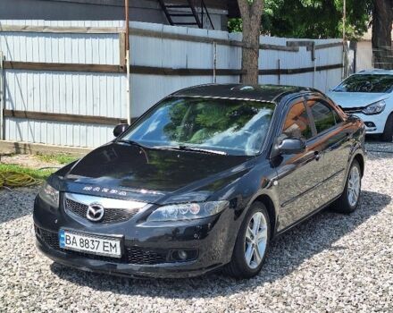 Чорний Мазда 6, об'ємом двигуна 2 л та пробігом 206 тис. км за 5050 $, фото 1 на Automoto.ua
