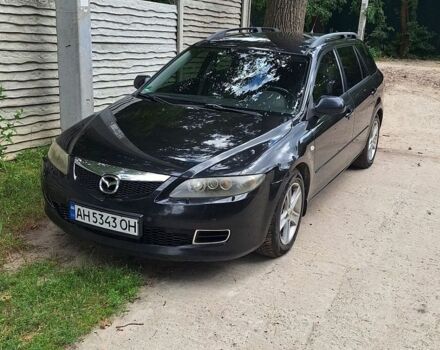 Чорний Мазда 6, об'ємом двигуна 2 л та пробігом 200 тис. км за 5500 $, фото 1 на Automoto.ua