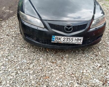 Чорний Мазда 6, об'ємом двигуна 2 л та пробігом 400 тис. км за 2404 $, фото 1 на Automoto.ua