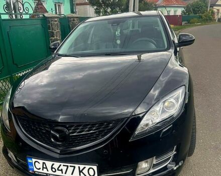 Черный Мазда 6, объемом двигателя 2.5 л и пробегом 260 тыс. км за 6500 $, фото 1 на Automoto.ua
