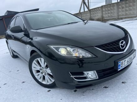 Чорний Мазда 6, об'ємом двигуна 2 л та пробігом 159 тис. км за 6850 $, фото 1 на Automoto.ua