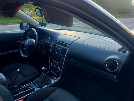 Чорний Мазда 6, об'ємом двигуна 2 л та пробігом 195 тис. км за 5500 $, фото 1 на Automoto.ua