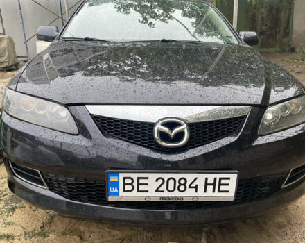 Чорний Мазда 6, об'ємом двигуна 2 л та пробігом 262 тис. км за 6700 $, фото 1 на Automoto.ua