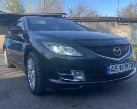 Черный Мазда 6, объемом двигателя 2 л и пробегом 240 тыс. км за 6000 $, фото 1 на Automoto.ua