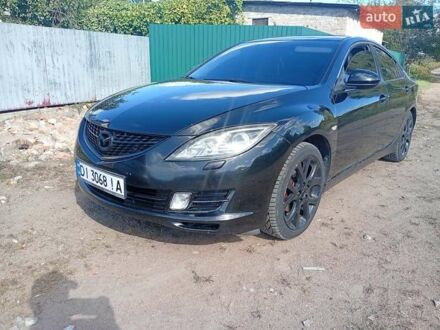 Чорний Мазда 6, об'ємом двигуна 2 л та пробігом 280 тис. км за 6300 $, фото 1 на Automoto.ua