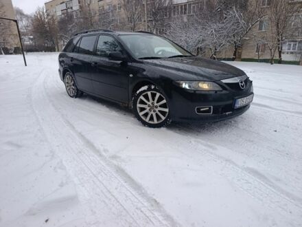 Черный Мазда 6, объемом двигателя 2.3 л и пробегом 350 тыс. км за 2500 $, фото 1 на Automoto.ua