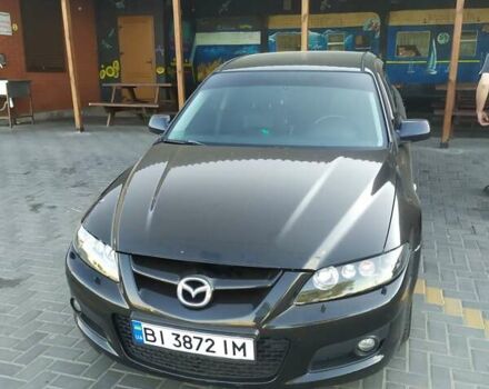Чорний Мазда 6, об'ємом двигуна 2.3 л та пробігом 220 тис. км за 5900 $, фото 1 на Automoto.ua