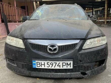 Чорний Мазда 6, об'ємом двигуна 2 л та пробігом 305 тис. км за 3500 $, фото 1 на Automoto.ua