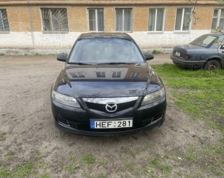 Чорний Мазда 6, об'ємом двигуна 2 л та пробігом 200 тис. км за 3000 $, фото 1 на Automoto.ua