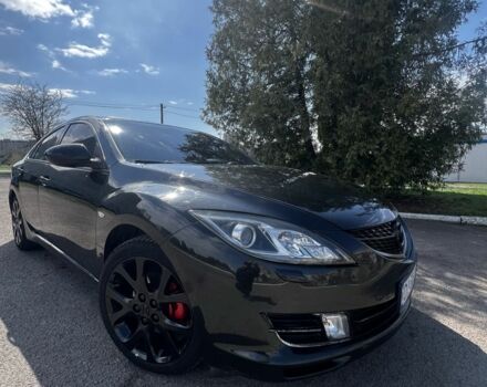 Черный Мазда 6, объемом двигателя 2 л и пробегом 290 тыс. км за 5700 $, фото 1 на Automoto.ua