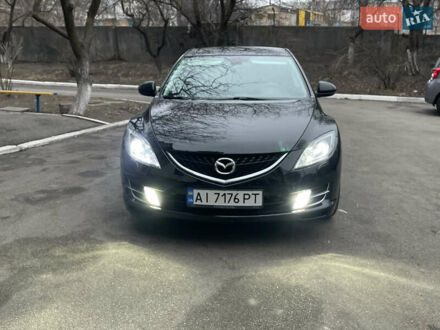 Мазда 6 2007 у Кагарлыке на Automoto.ua Чорний Мазда 6, об'ємом двигуна 1.8 л та пробігом 277 тис. км за 5750 $, фото 1 на Automoto.ua