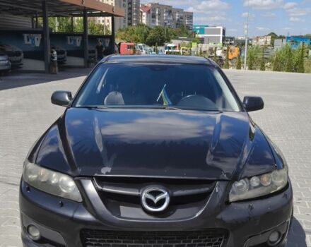 Чорний Мазда 6, об'ємом двигуна 2 л та пробігом 166 тис. км за 4502 $, фото 1 на Automoto.ua