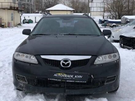 Черный Мазда 6, объемом двигателя 2 л и пробегом 289 тыс. км за 1200 $, фото 1 на Automoto.ua