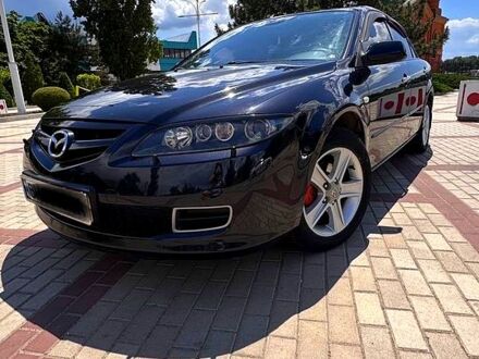 Чорний Мазда 6, об'ємом двигуна 2 л та пробігом 235 тис. км за 5500 $, фото 1 на Automoto.ua
