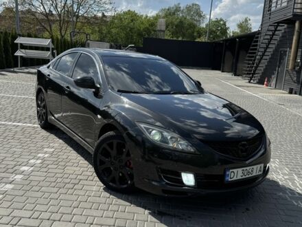 Черный Мазда 6, объемом двигателя 2 л и пробегом 288 тыс. км за 5200 $, фото 1 на Automoto.ua