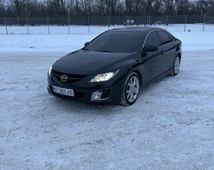 Черный Мазда 6, объемом двигателя 2.5 л и пробегом 196 тыс. км за 7500 $, фото 1 на Automoto.ua