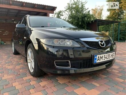Мазда 6 2007 у Житомирі на Automoto.ua Чорний Мазда 6, об'ємом двигуна 2 л та пробігом 240 тис. км за 6300 $, фото 1 на Automoto.ua