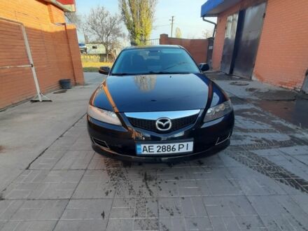 Чорний Мазда 6, об'ємом двигуна 2 л та пробігом 215 тис. км за 5900 $, фото 1 на Automoto.ua