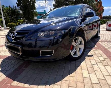 Чорний Мазда 6, об'ємом двигуна 2 л та пробігом 235 тис. км за 5500 $, фото 1 на Automoto.ua